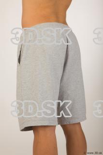 Thigh light gray shorts of Timothy 0004